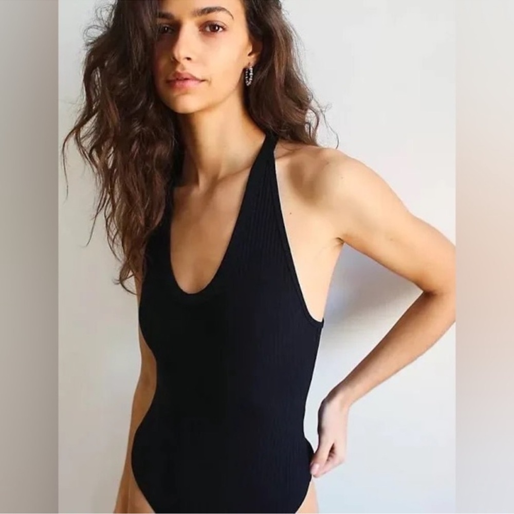 Free People Speed Dial Bodysuit, Medium